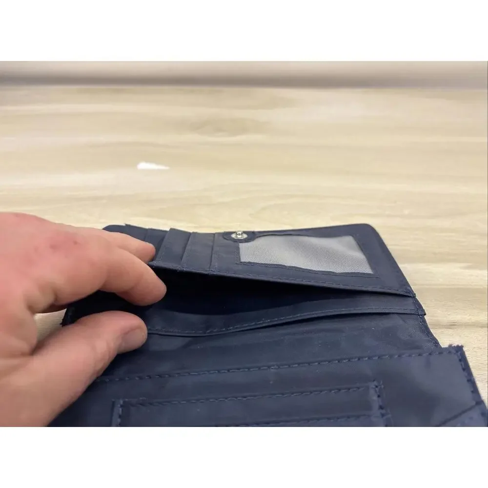 Nautica Plain Sailing Mnoney Manager- Navy - Picture 6 of 9